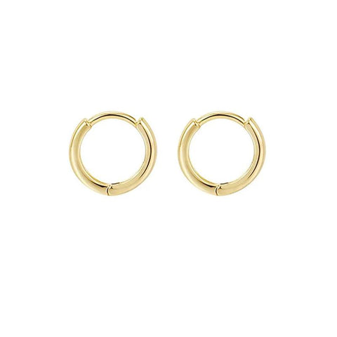 Elegant Gold Hoop Earrings - Elegant Gold Hoop Earrings