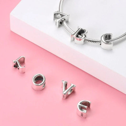 Silver Letter Z Charm - Silver Letter Z Charm