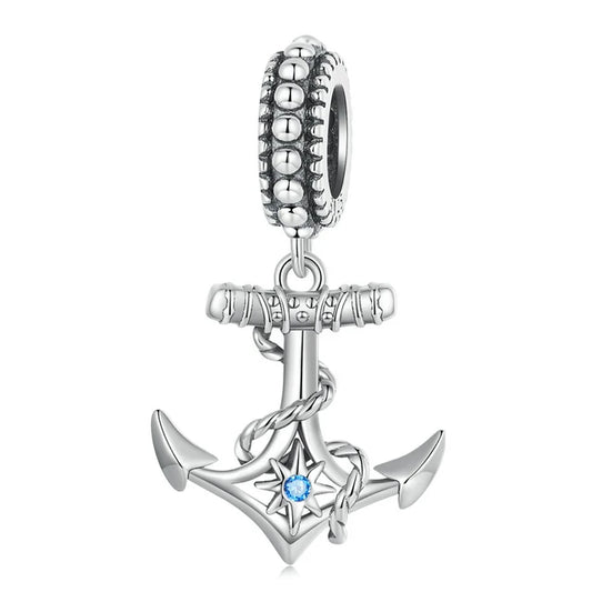 anchor-charm fits Pandora bracelet charm Jewelry affordable