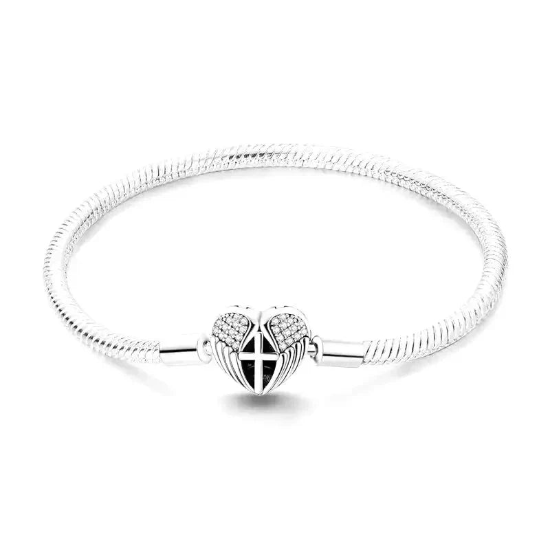 angel-wings-charm-bracelet charm Jewelry affordable fits Pandora bracelet