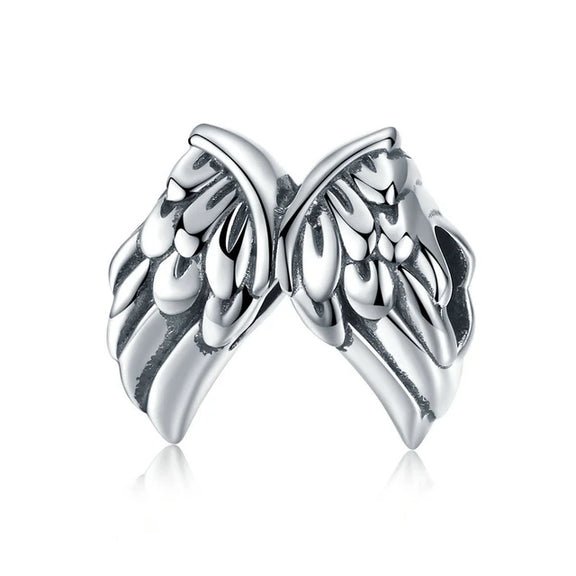 Angel Wings Charm - angel-wings charm Pandora affordable fits bracelet Jewelry