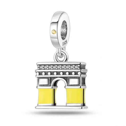 arc-de-triomphe-charm Pandora fits bracelet charm affordable Jewelry