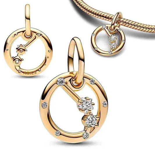 Aries Zodiac Dangle Charm