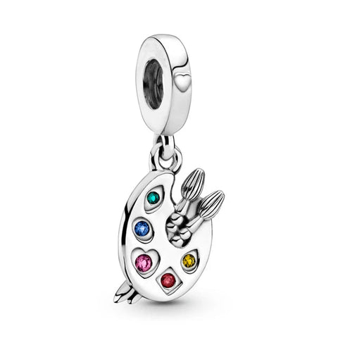 Artist's Palette Dangle Charm - Artist's Palette Dangle Charm