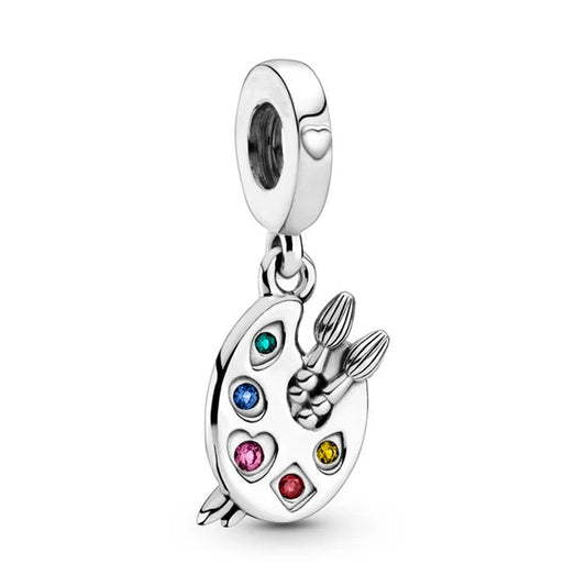Artist's Palette Dangle Charm