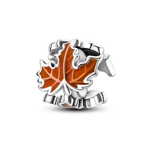 Autumn Leaf Charm