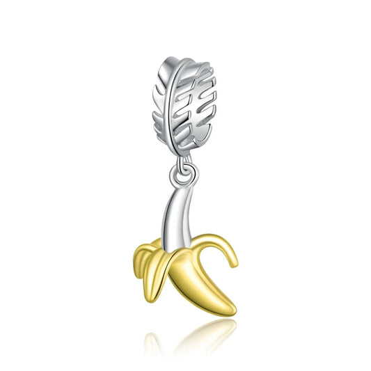 banana affordable Jewelry fits Pandora bracelet charm