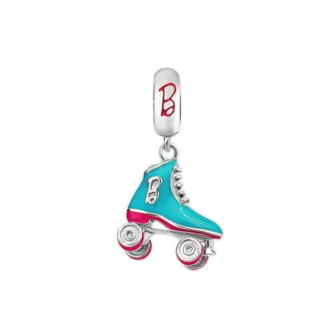 jewlouli barbie roller pandora charm jewelry fits pandora bracelet