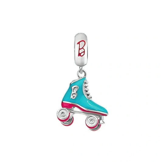 jewlouli barbie roller pandora charm jewelry fits pandora bracelet