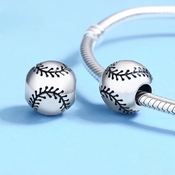 baseball-charm affordable charm Pandora Jewelry fits bracelet