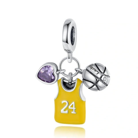 jewlouli basketball-jersey-charm-with-heart-and-ballcharmjewlouli-jewelry fits pandora bracelet