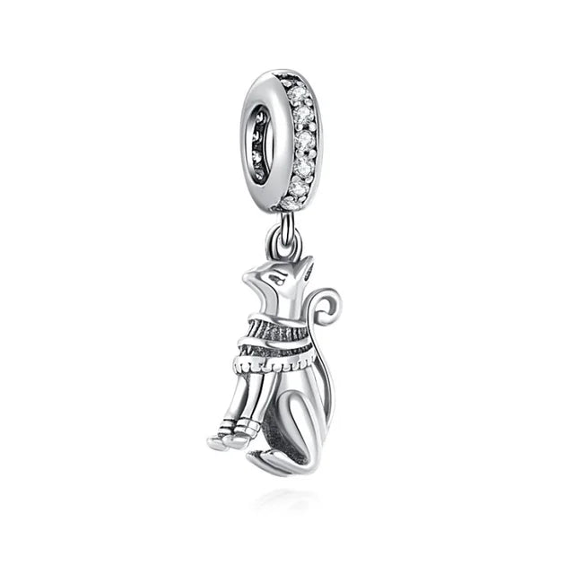 bastet-charm Pandora charm fits bracelet affordable Jewelry