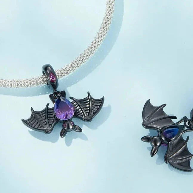 bat-charm affordable fits Pandora bracelet charm Jewelry