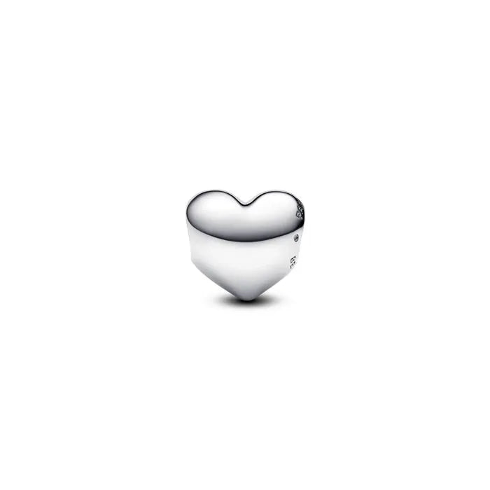 Be Love engravable heart charm for Pandora, customizable for adding personal messages