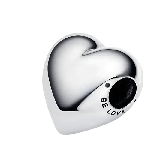 Be Love Engravable Large Heart Charm