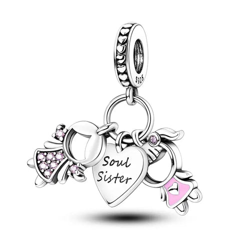 Soul Sister heart Charm - Soul Sister heart Charm
