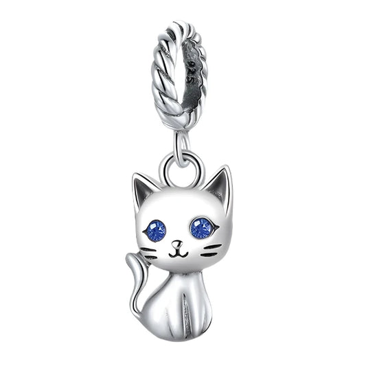 birthstone-cat-charm affordable Pandora charm Jewelry fits bracelet