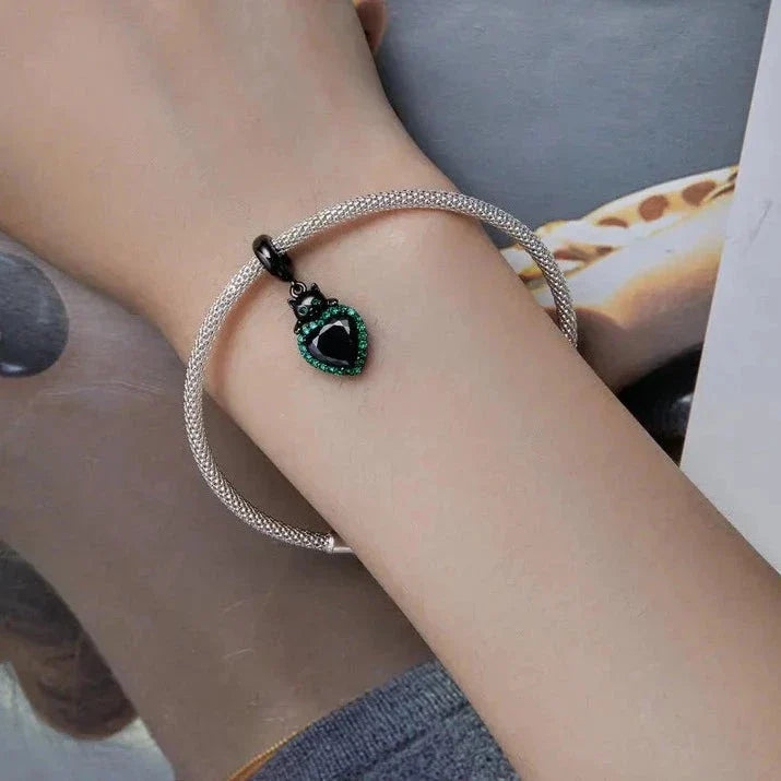 black-cat-charm Jewelry affordable Pandora fits bracelet charm