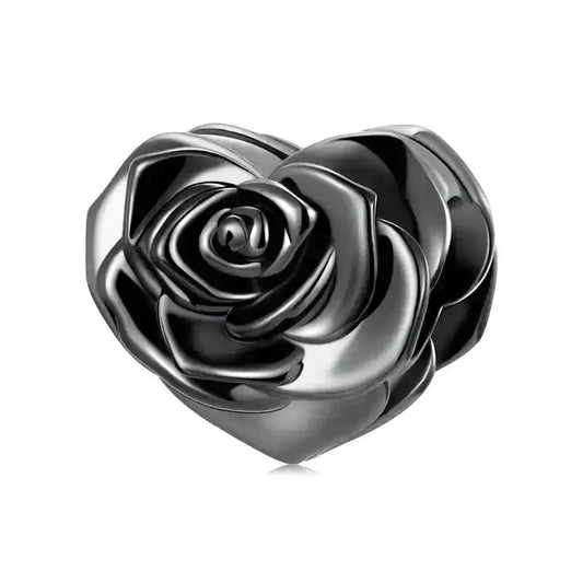 Black Rose Charm