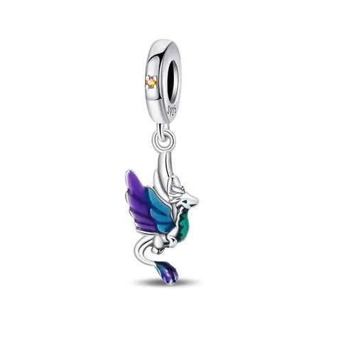 Blue Dragon Charm
