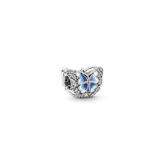 Blue Butterfly Sparkling Charm