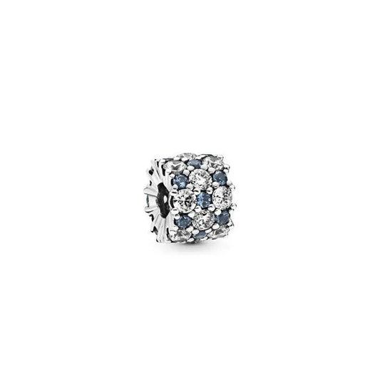 Blue Clear Sparkle Charm