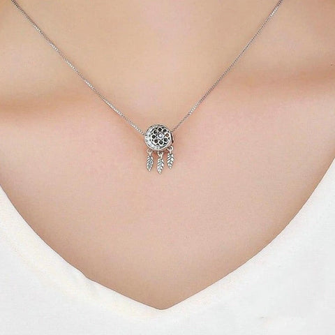 blue-dream-catcher-charm affordable fits Pandora bracelet Jewelry charm