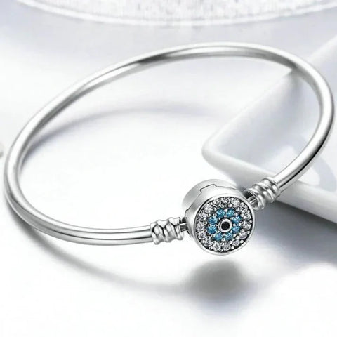 blue-eye-charm-bracelet Pandora Jewelry affordable charm fits bracelet