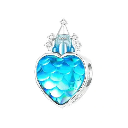 blue-scale-charm fits Pandora bracelet affordable charm Jewelry