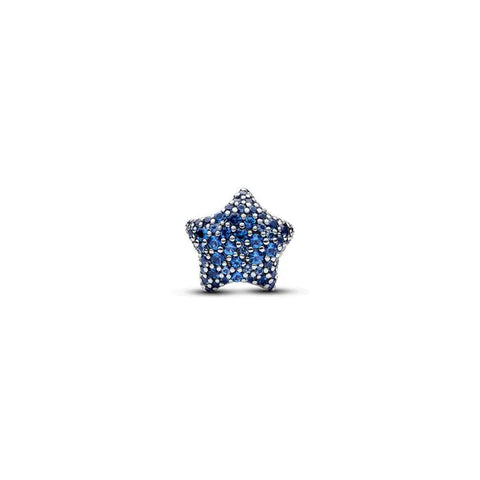 Bold pave star charm, a sparkling and standout piece for adding a celestial theme to bracelets