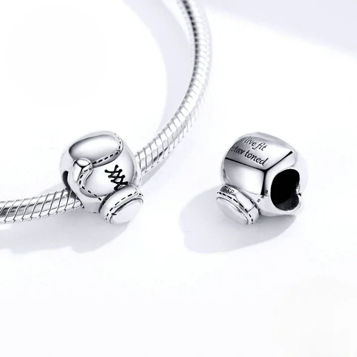 boxing-gloves fits Pandora bracelet charm affordable Jewelry