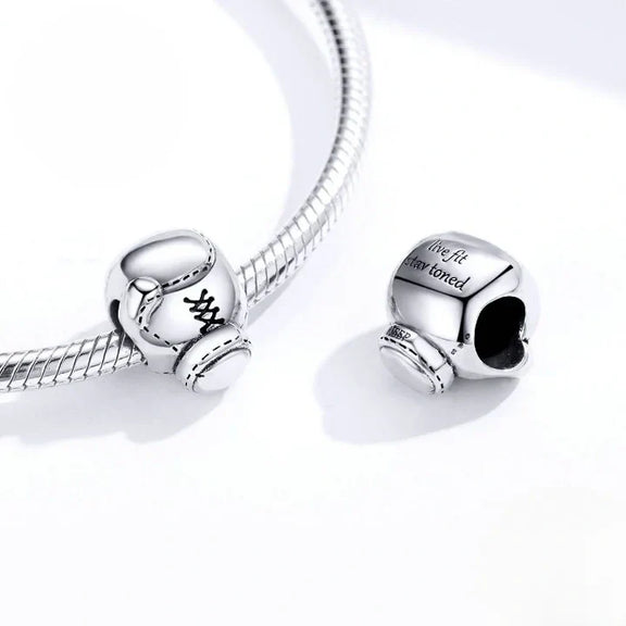 Boxing Gloves Charm - boxing-gloves fits Pandora bracelet charm affordable Jewelry