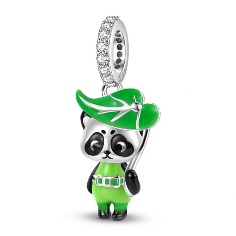 Brave Panda Elf Dangle Charm - Brave Panda Elf Dangle Charm