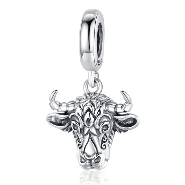 buffalo-charm affordable fits Pandora bracelet Jewelry charm