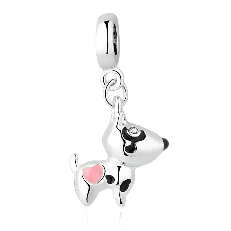 bull-terrier affordable Pandora charm Jewelry fits bracelet