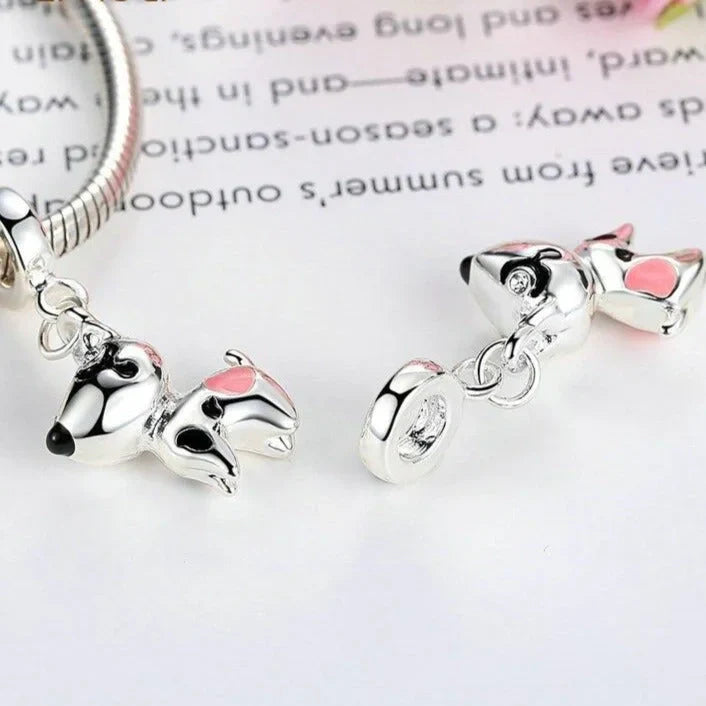 bull-terrier Jewelry Pandora fits bracelet charm affordable