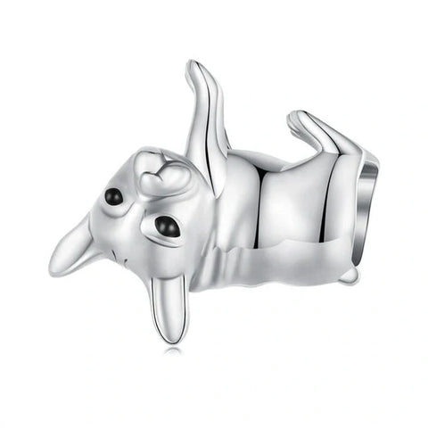 jewlouli bulldog pandora charm jewelry fits pandora bracelet