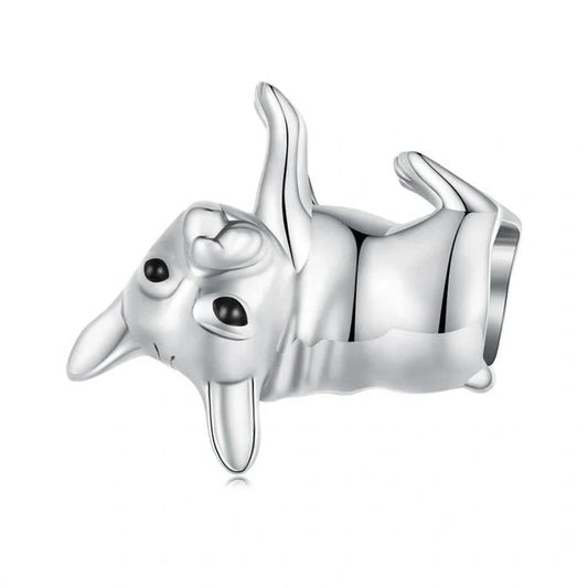 jewlouli bulldog pandora charm jewelry fits pandora bracelet