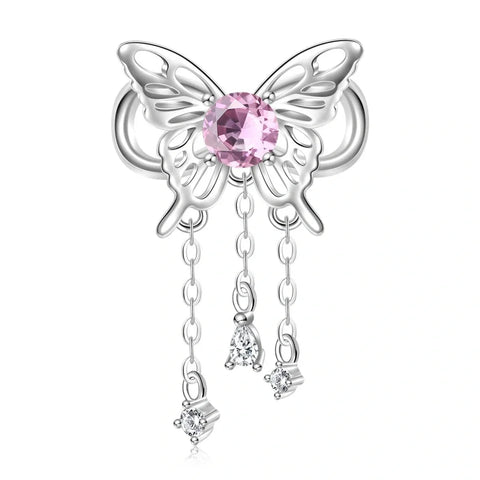 jewlouli butterfly birthstone dangle charms jewlouli jewelry fits pandora bracelet