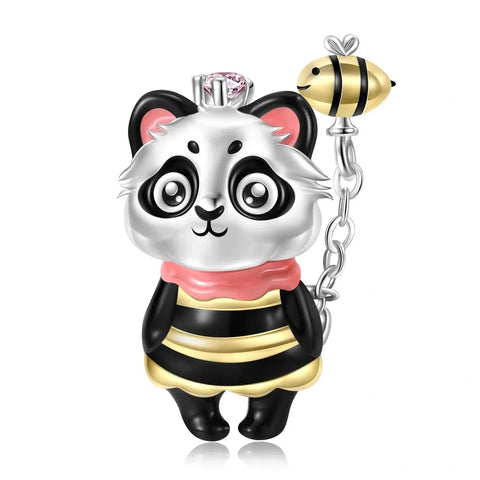 Buzzing Panda Bee Charm - Buzzing Panda Bee Charm