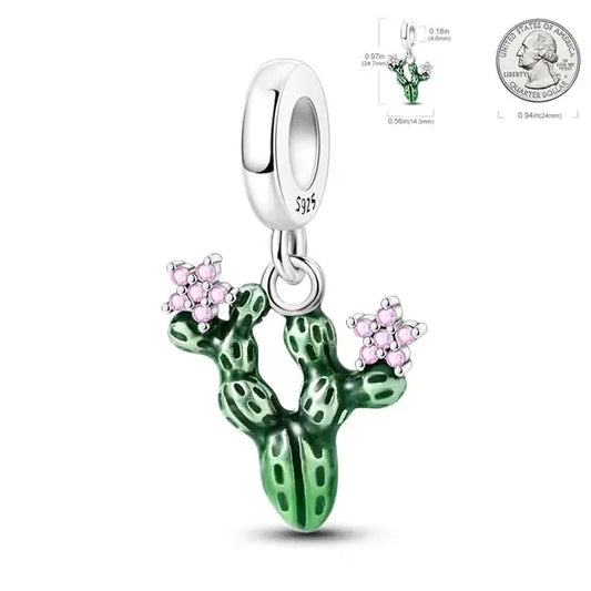 cactus charm affordable Pandora fits bracelet Jewelry