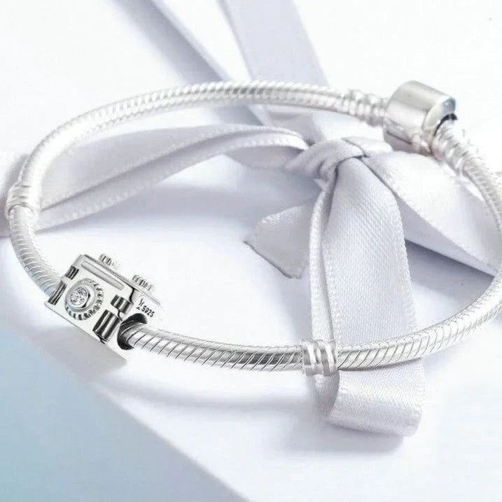 camera-charm Pandora fits bracelet charm Jewelry affordable