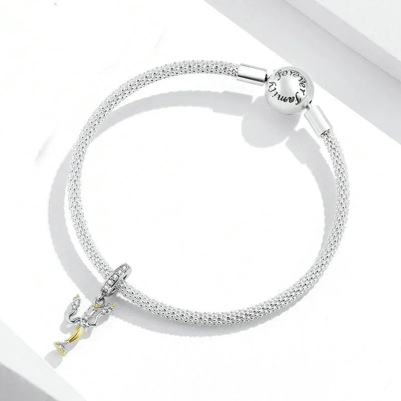 candle charm affordable Pandora Jewelry fits bracelet