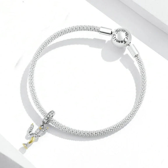 Candle Charm - candle charm affordable Pandora Jewelry fits bracelet