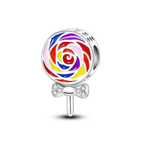 lollipop Swirl Charm - lollipop Swirl Charm