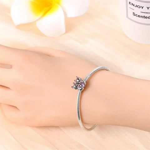 jewlouli cat couple heart pandora charm jewelry fits pandora bracelet