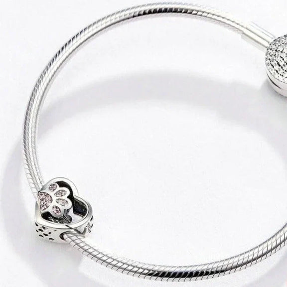 Cat Paw Charm - cat-paw charm Jewelry affordable Pandora fits bracelet