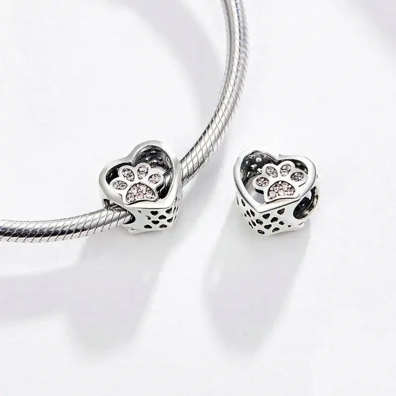 cat-paw charm Pandora affordable Jewelry fits bracelet