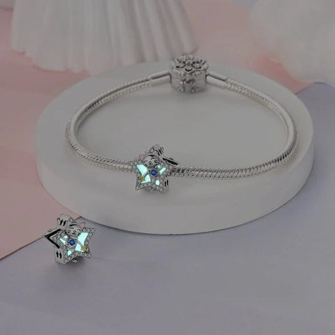 jewlouli celestial kitty in star pandora charm jewelry fits pandora bracelet