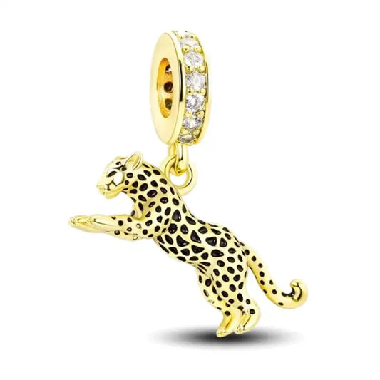 cheetah-charm Pandora charm fits bracelet Jewelry affordable